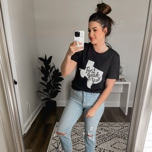 Teacher tee shirt, Texas First Grade